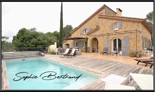 Dpt Ardèche (07), à vendre LE TEIL maison P9 de 236 m² -Vaste terrain boisé-parcelles constructibles