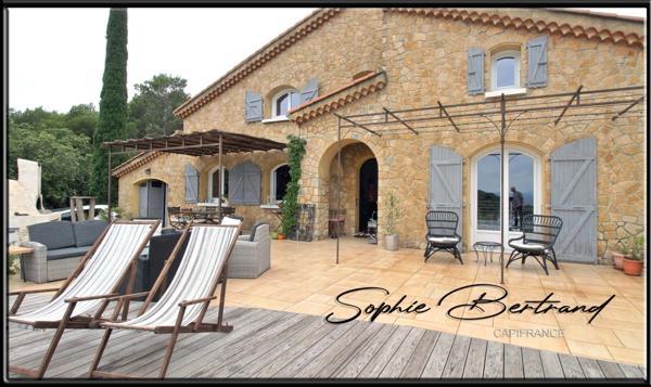Dpt Ardèche (07), à vendre LE TEIL maison P9 de 236 m² -Vaste terrain boisé-parcelles constructibles