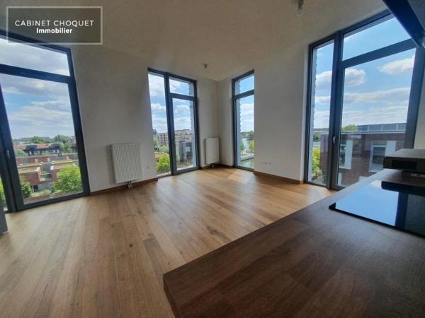 F3 BIS AVEC PARKING ET ROOFTOP A LOUER - LILLE LOMME - 78.5 m 2 - 1 317 € charges comprises par mois
