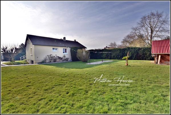 EN EXCLUSIVITÉ – Maison familiale sur sous-sol, 3 chambres + 1 bureau, DPE C