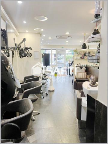 SALON DE COIFFURE A VENDRE DE 55 M2 Situé à COURBEVOIE AVENUE MARCEAU LOYER 800€/MOIS