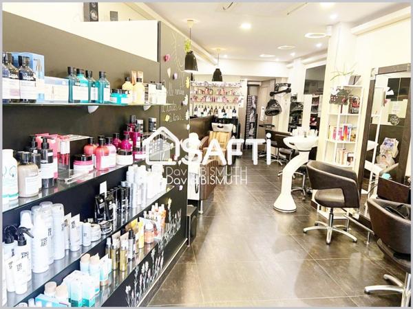 SALON DE COIFFURE A VENDRE DE 55 M2 Situé à COURBEVOIE AVENUE MARCEAU LOYER 800€/MOIS