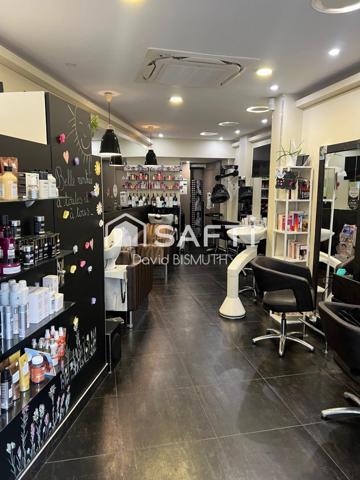 SALON DE COIFFURE A VENDRE DE 55 M2 Situé à COURBEVOIE AVENUE MARCEAU LOYER 800€/MOIS
