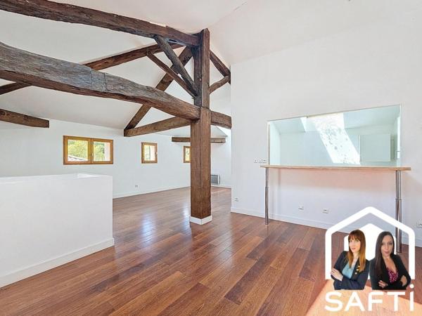 Appartement lumineux de 79 m² au cœur du village de Saint-Antoine-l’Abbaye