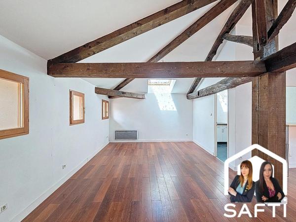Appartement lumineux de 79 m² au cœur du village de Saint-Antoine-l’Abbaye