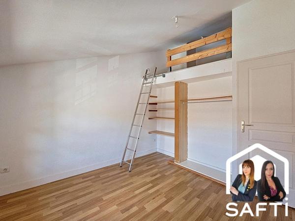 Appartement lumineux de 79 m² au cœur du village de Saint-Antoine-l’Abbaye