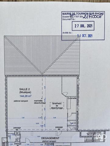 Location boutique/local commercial 175 m² Tournon-sur-Rhône