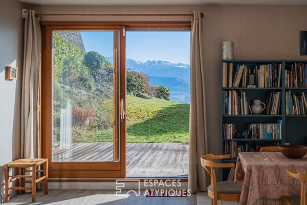 Appartement à réinterpréter avec terrasse, jardin et vue exceptionnelle