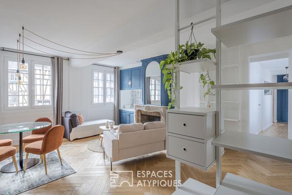 Appartement meublé et rénové dans le quartier des Antiquaires