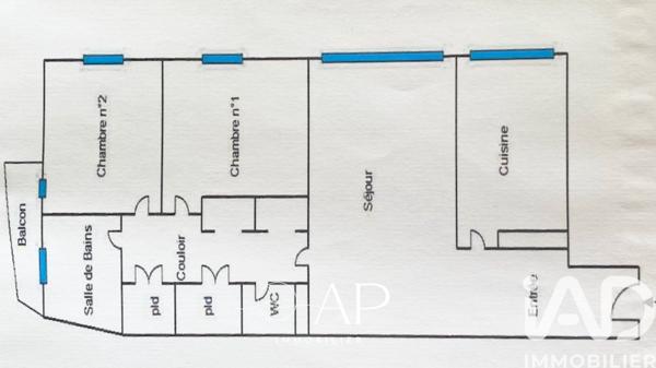 Appartement à vendre 3 pièces 71 m² Toulon