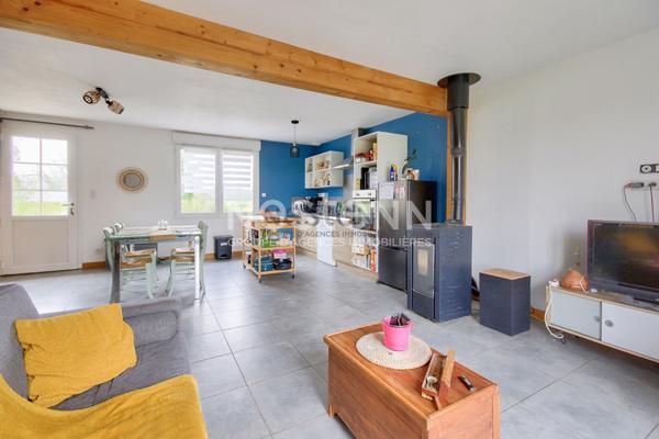 Vente Maison 3 chambres, jardin et garage - Campagne de Plédéliac.