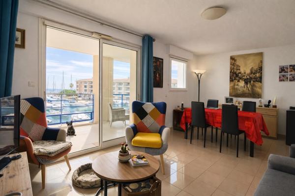 Appartement avec vue exceptionnelle sur le port de Fréjus
