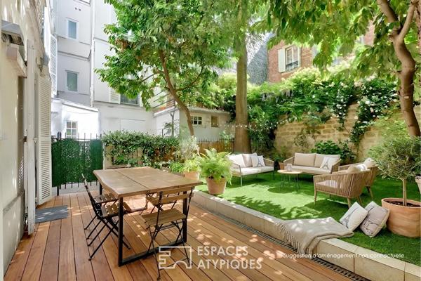 Appartement avec jardin – Carnot-Lévis