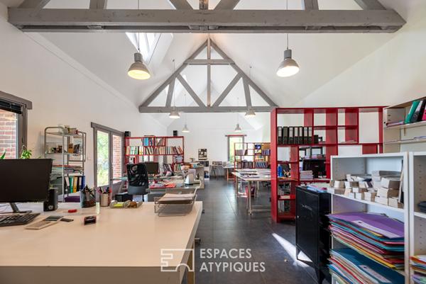 Local d’activité dans un cadre bucolique