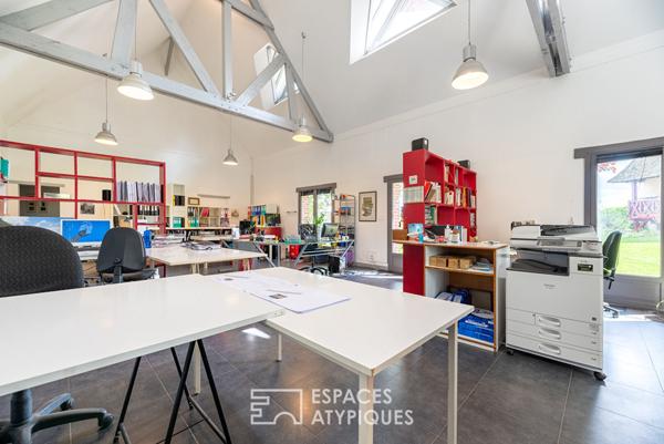 Local d’activité dans un cadre bucolique