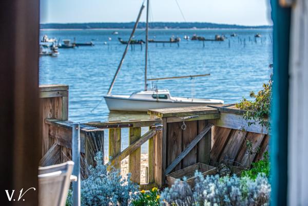 Cabane de pêcheur en 1ère ligne - L'HERBE