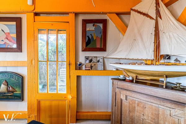 Cabane de pêcheur en 1ère ligne - L'HERBE