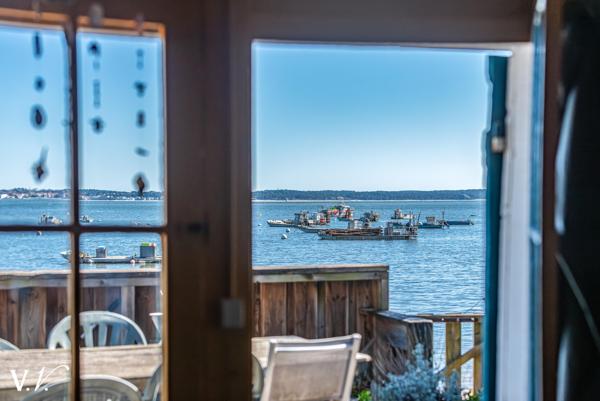 Cabane de pêcheur en 1ère ligne - L'HERBE