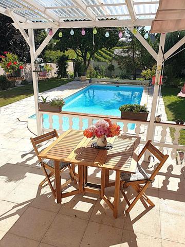Maison 145 m² pierre à vendre 6 pièces BELLEVIGNE (16) 3/4 Chambres plus piscine,