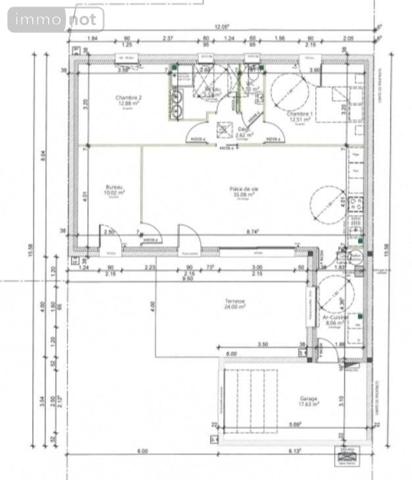 Maison à louer à Saint-Pierre-Montlimart dans le Maine-et-Loire (49110), ref : 49058-L915