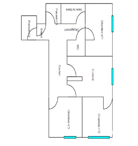 Appartement à vendre 3 pièces 65 m² Compiègne