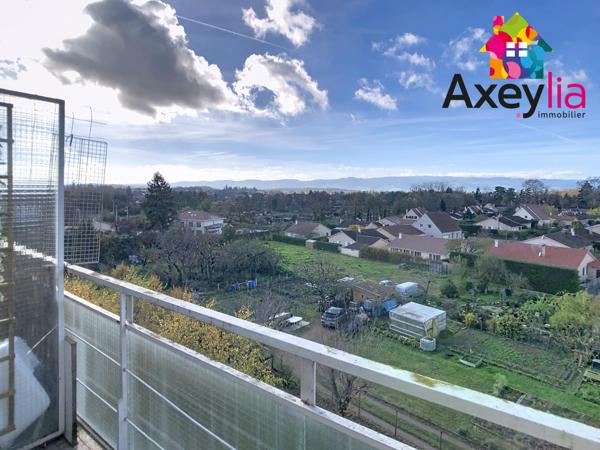 Riorges (42153) A VENDRE - RIORGES - APPARTEMENT T3 AVEC GARAGE ET 2 BALCONS