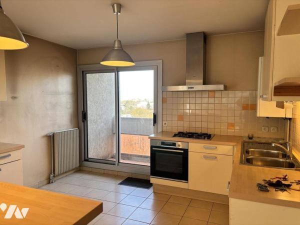 Echirolles, 4p+C dernier etage, terrasse, garage