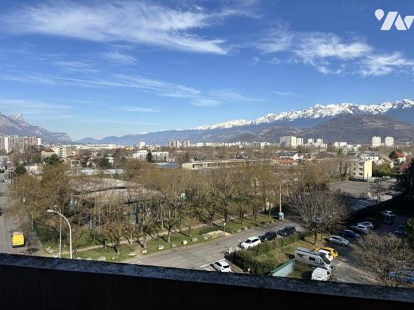 Echirolles, 4p+C dernier etage, terrasse, garage