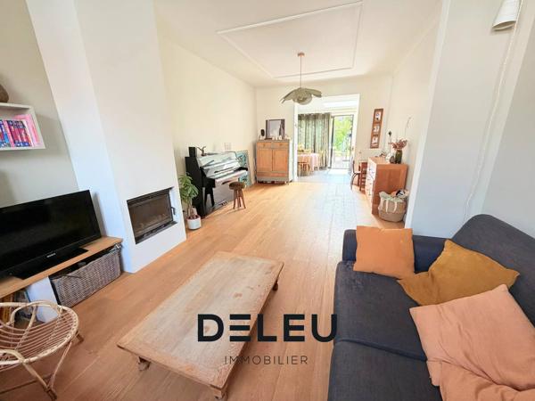 Maison semi-individuelle 102 m², 3 chambres, jardin et garage à Wasquehal