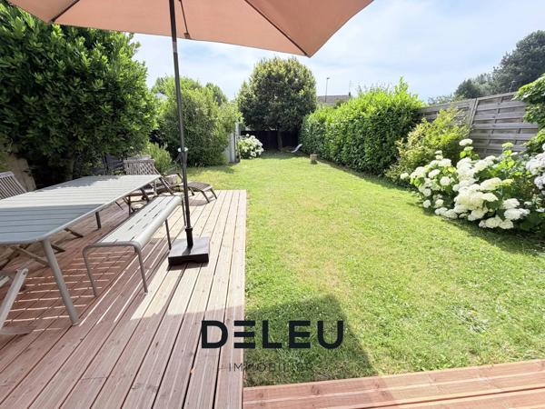 Maison semi-individuelle 102 m², 3 chambres, jardin et garage à Wasquehal