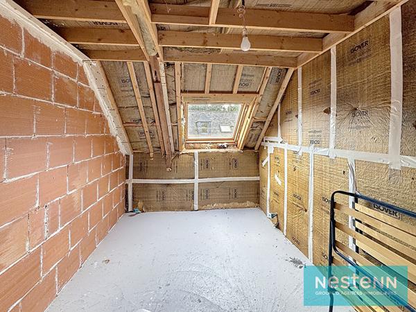 Vente d'une longère en pierres 5 chambres avec grand terrain et garage en campagne de Planguenoual