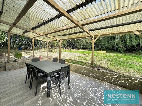 Vente d'une longère en pierres 5 chambres avec grand terrain et garage en campagne de Planguenoual
