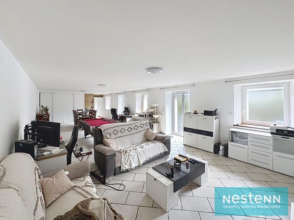 Vente d'une longère en pierres 5 chambres avec grand terrain et garage en campagne de Planguenoual