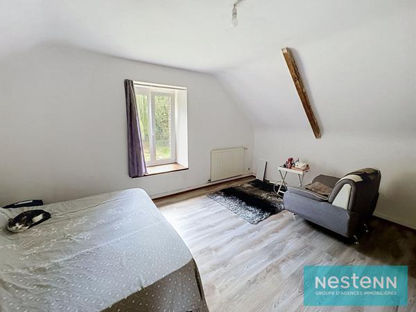 Vente d'une longère en pierres 5 chambres avec grand terrain et garage en campagne de Planguenoual