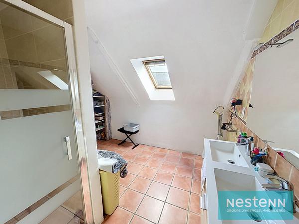 Vente d'une longère en pierres 5 chambres avec grand terrain et garage en campagne de Planguenoual