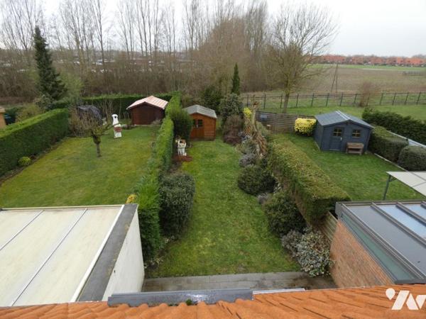 Comines maison familiale 3 chambres avec combles aménagés garage et Jardin