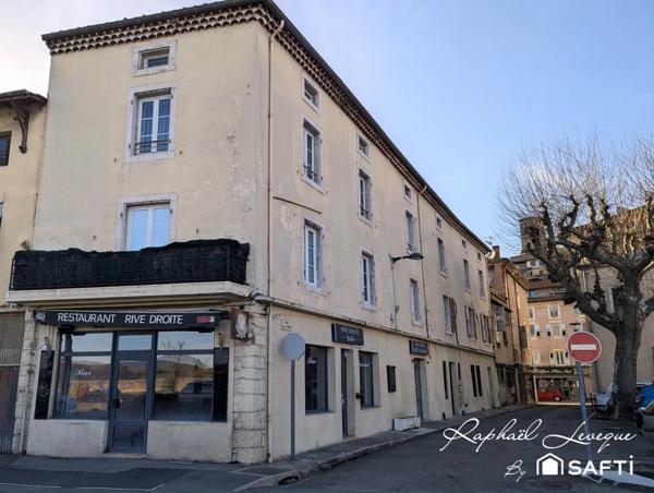 Local commercial de 101m² avec un beau potentiel