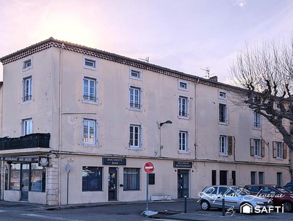 Local commercial de 101m² avec un beau potentiel