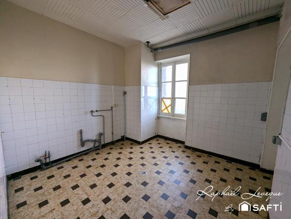 Local commercial de 101m² avec un beau potentiel