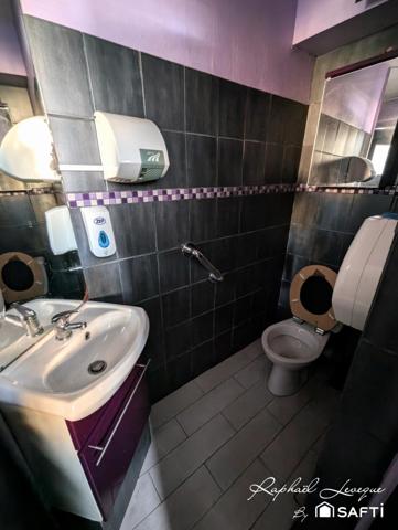 Local commercial de 101m² avec un beau potentiel