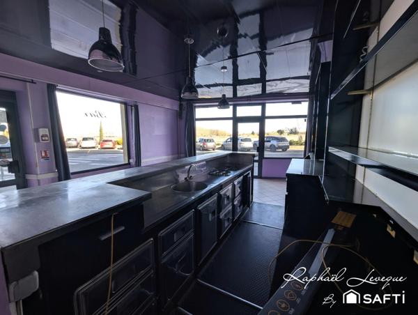 Local commercial de 101m² avec un beau potentiel