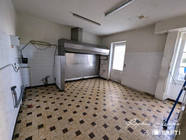 Local commercial de 101m² avec un beau potentiel