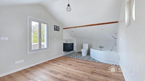 Maison rénovée : 3 ch. + bureau, Proche Le Raincy