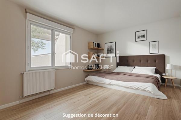 Maison rénovée : 3 ch. + bureau, Proche Le Raincy