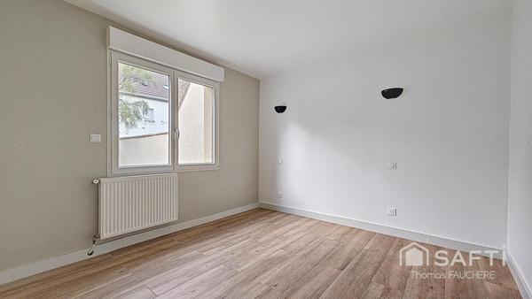 Maison rénovée : 3 ch. + bureau, Proche Le Raincy