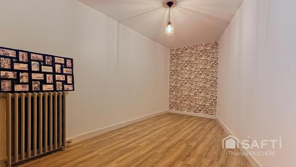 Maison rénovée : 3 ch. + bureau, Proche Le Raincy