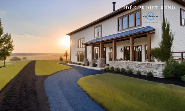 Ancien corps de ferme à rénové