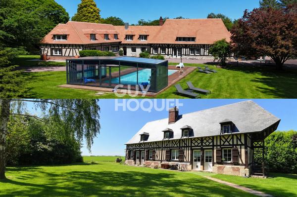 Exclusivité ! Propriété normande comprenant deux habitations