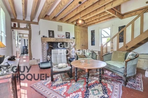 Exclusivité ! Propriété normande comprenant deux habitations