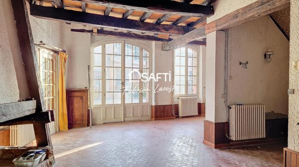 Deux maisons à rénover avec fort potentiel d'aménagement - 300 m² exploitable